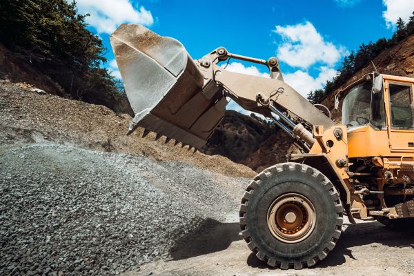 Heavy Duty Machinery Loading Gravel - Bobcat Contracting