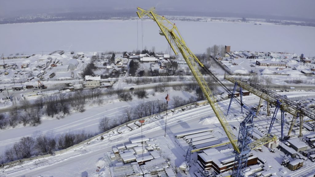 Renting Cranes During the Winter